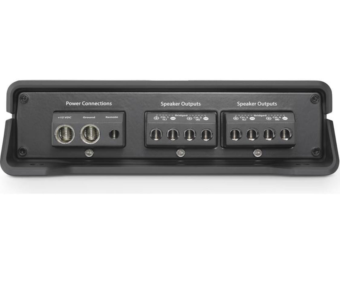 JL Audio JD400/4 JD Series 4-channel car amplifier — 75 watts RMS x 4