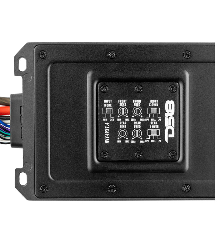DS18 HYDRO NVY.IPX7.4 Full-Range Digital Marine 4-Channel Amplifier 120 x 4 @4ohm Watts Waterproof IPX7
