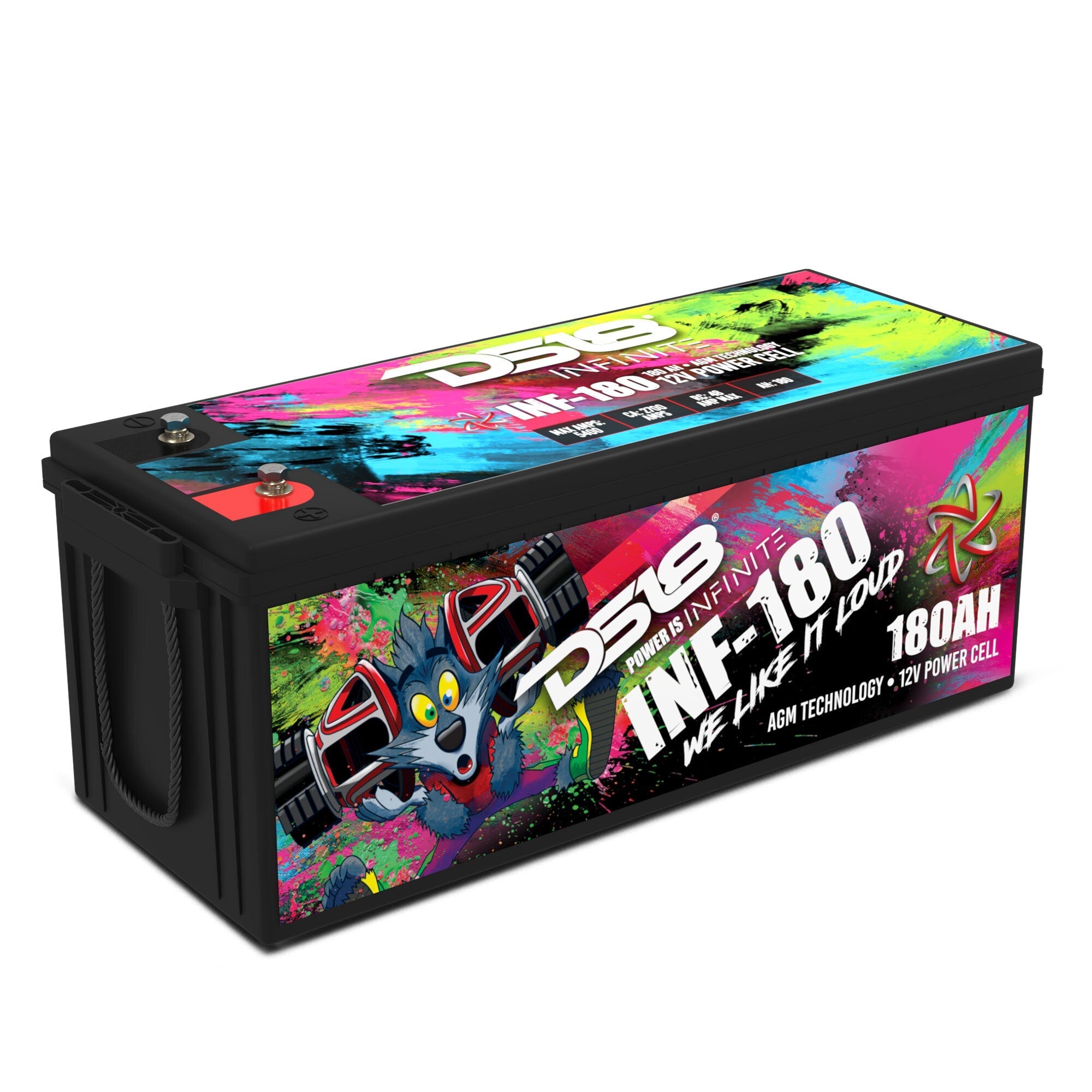 DS18 INFINITE 180 AH AGM Power Cell Battery