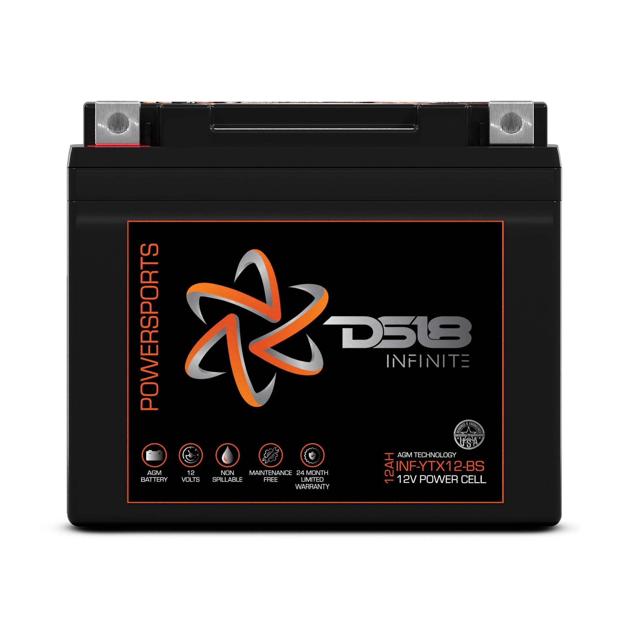 DS18 INFINITE 450 Watts 12 AH AGM Power Cell For Power Sports