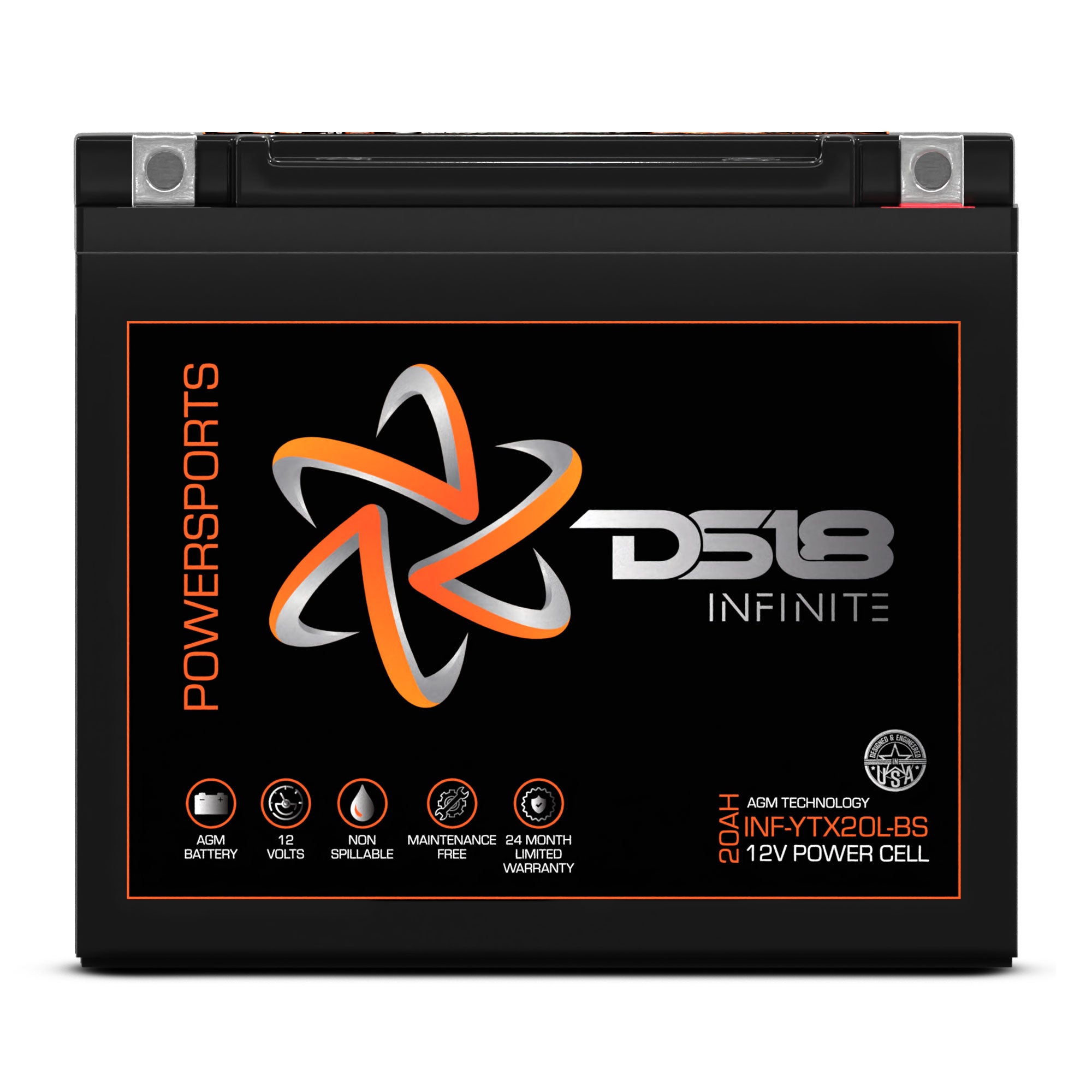 DS18 INFINITE 800 Watts 20 AH AGM Power Cell For Power Sports