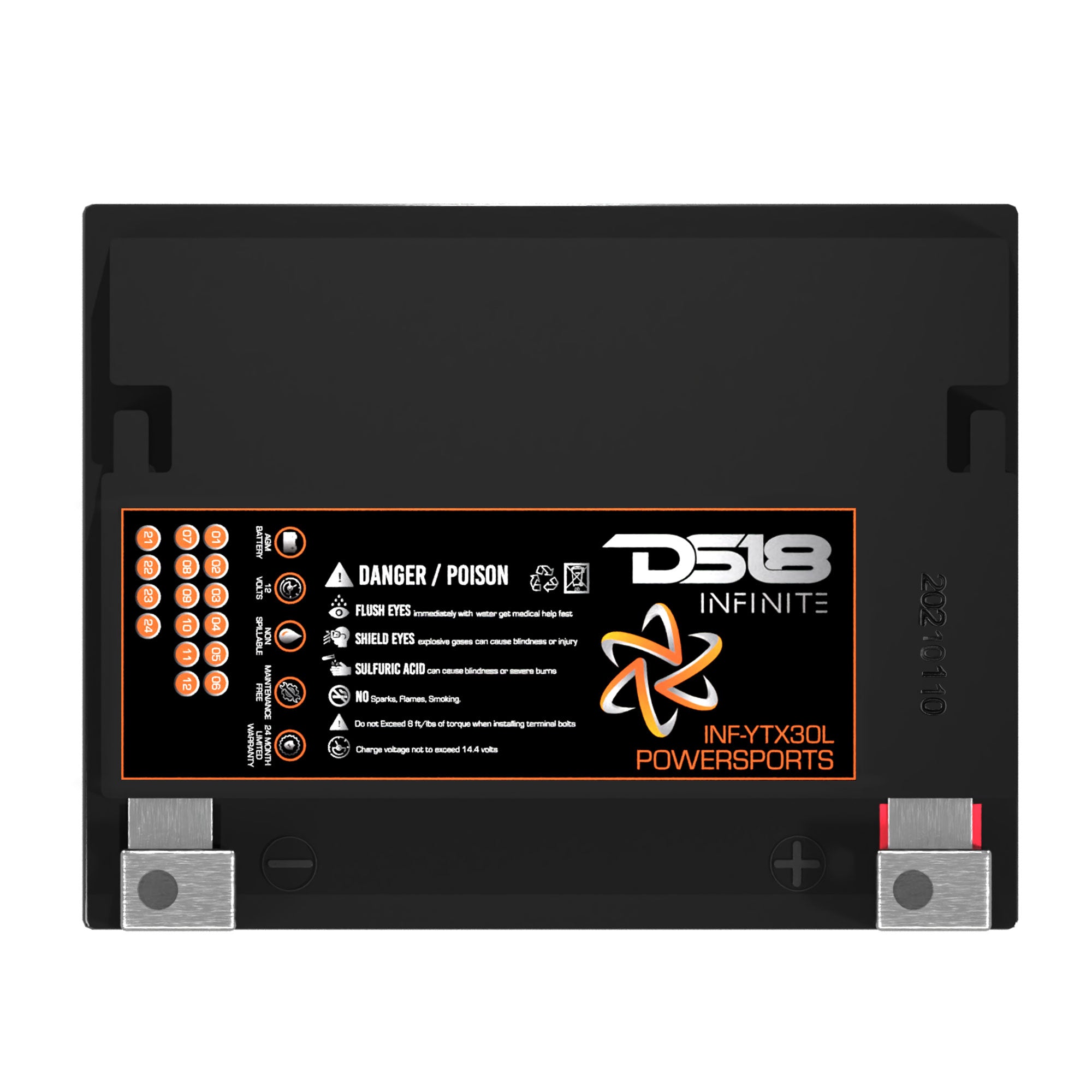 DS18 INFINITE 1100 Watts 30 AH AGM Power Cell For Power Sports