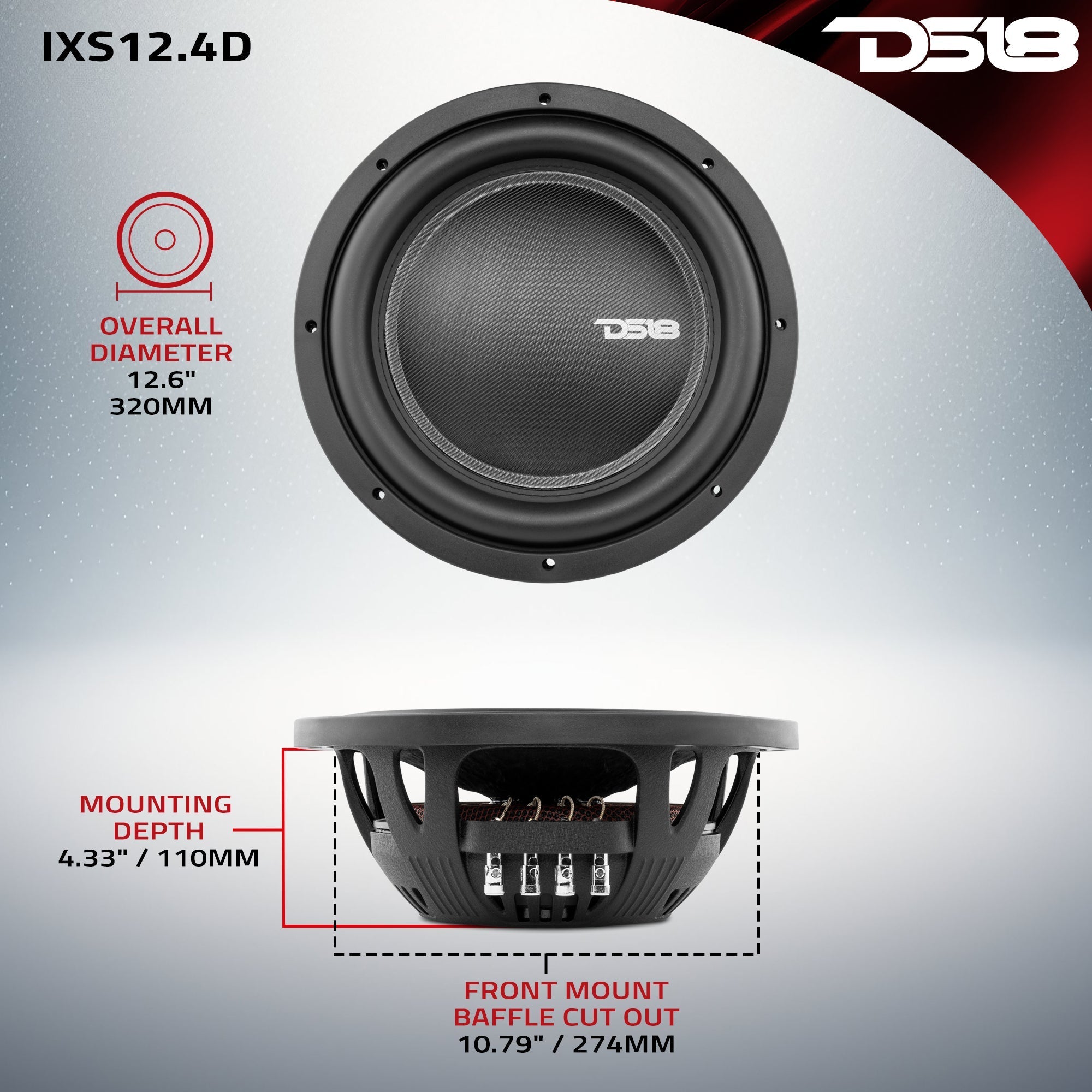 IXS Shallow-Mount 12