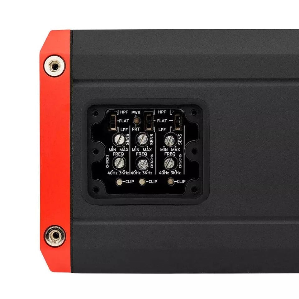 DS18 NXL-900.6D 2700W Max 6-Channel Full-Range Digital Marine ATV/UTV Amplifier