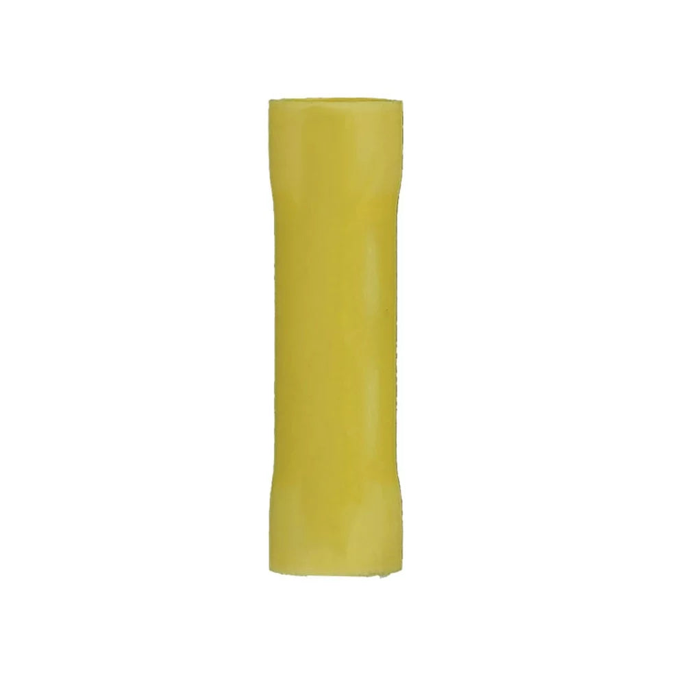 YVBC4 Yellow Vinyl Butt Connector, 4 Gauge