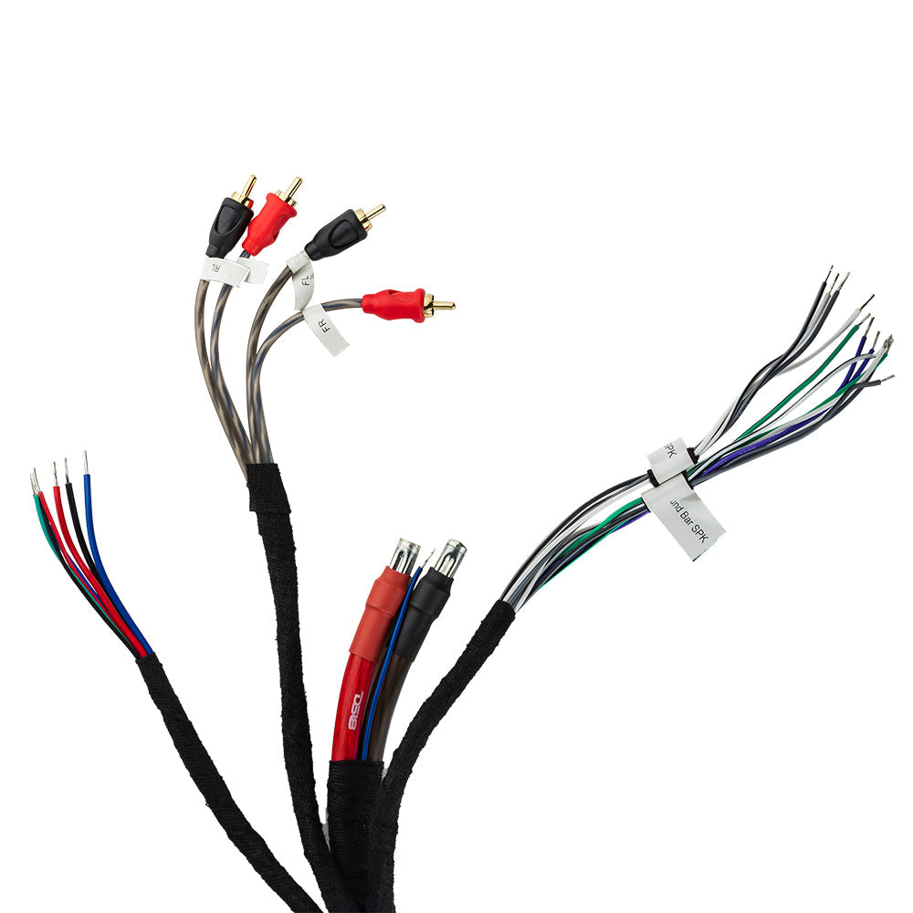 DS18 Plug and Play Harness for JL/JLU/JT for Sound Bar and Amplifier