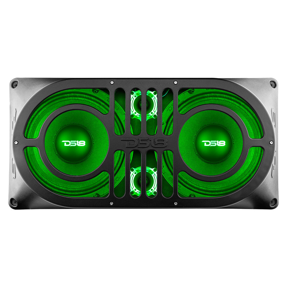 DS18 Jeep TJ,JK/JKU,JL/JLU Tailgate Loudspeaker Enclosure for 2 X 10