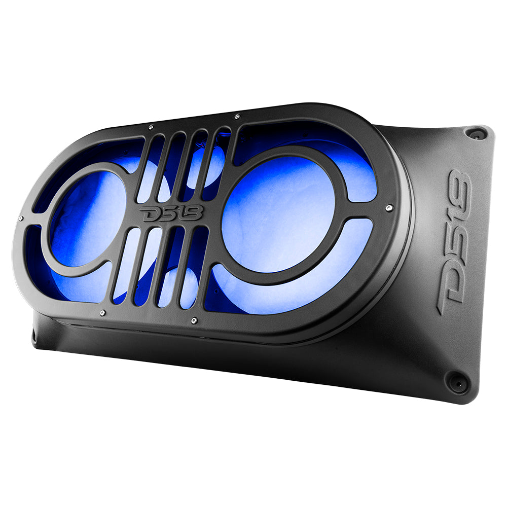 Jeep TJ,JK/JKU,JL/JLU Tailgate Loudspeaker Enclosure for 2 X 10