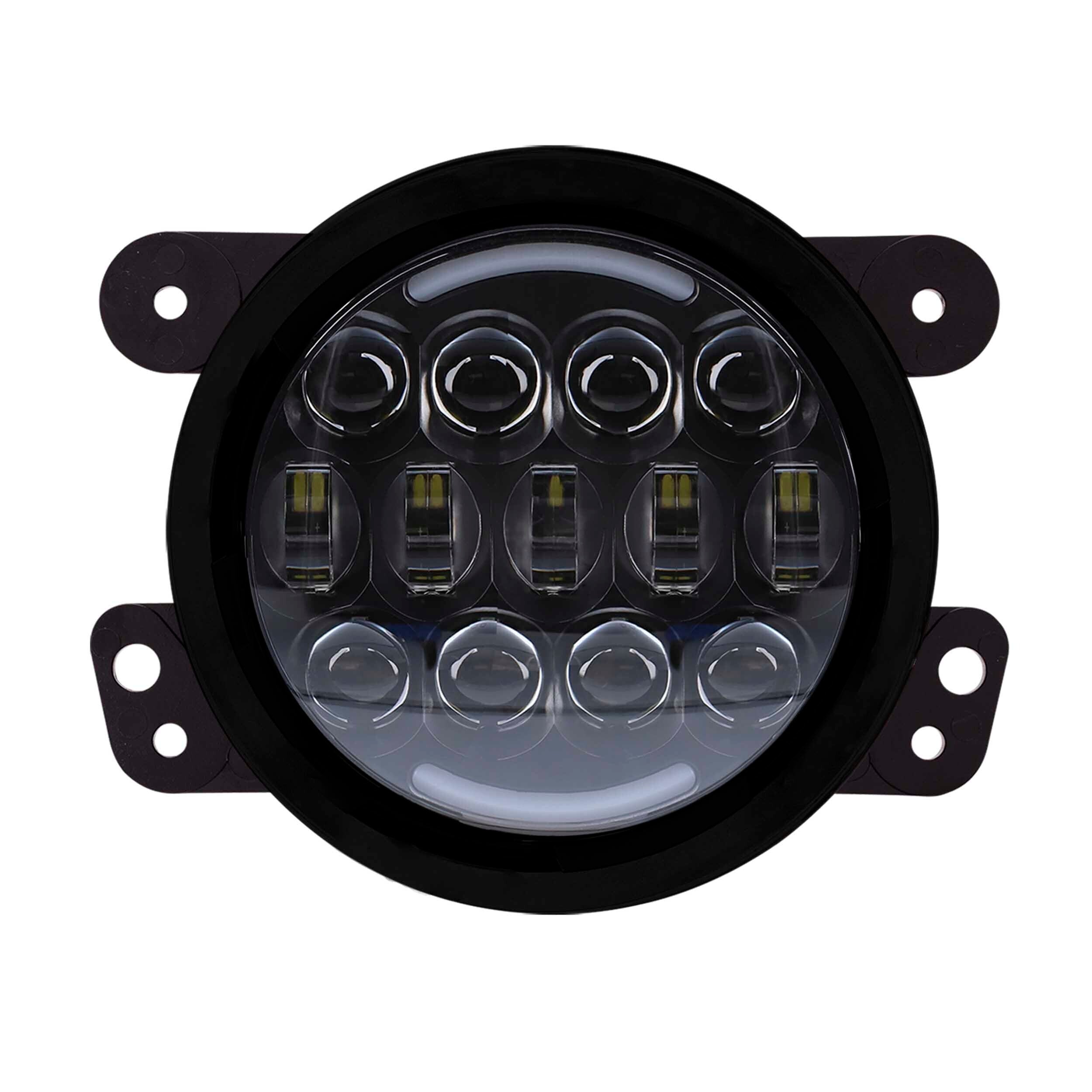 Metra JP-704RGBFL Improved 4 inch RGB Backlit Off-Road Fog Lights