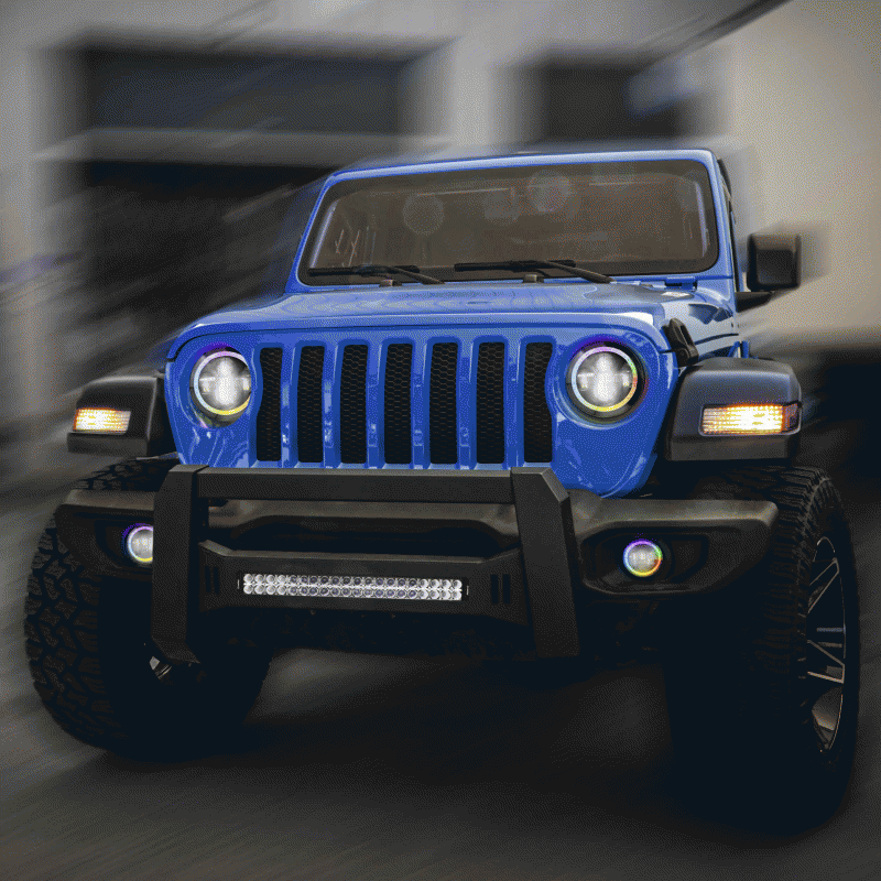 Metra Electronics JP-707RGBKT Chasing Halo LED 7