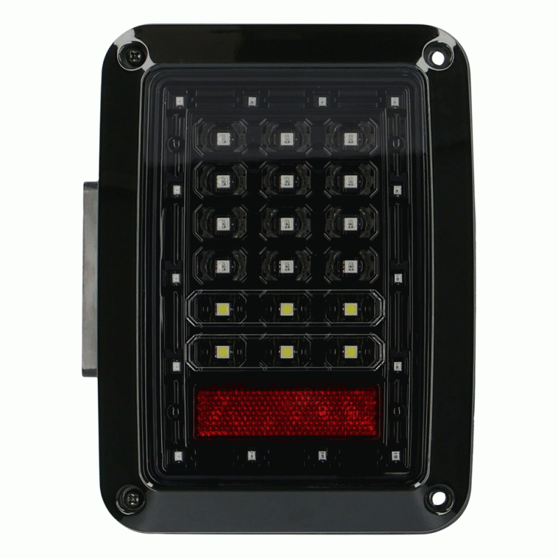Metra Electronics  JP-TL01S LED Grid Taillights with Smoked Lens - Wrangler JK 2007-2019