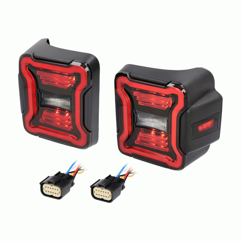 Metra Electronics  JP-TL05S Smoked Taillight - Fits 2018-Up* Jeep Wrangler JL