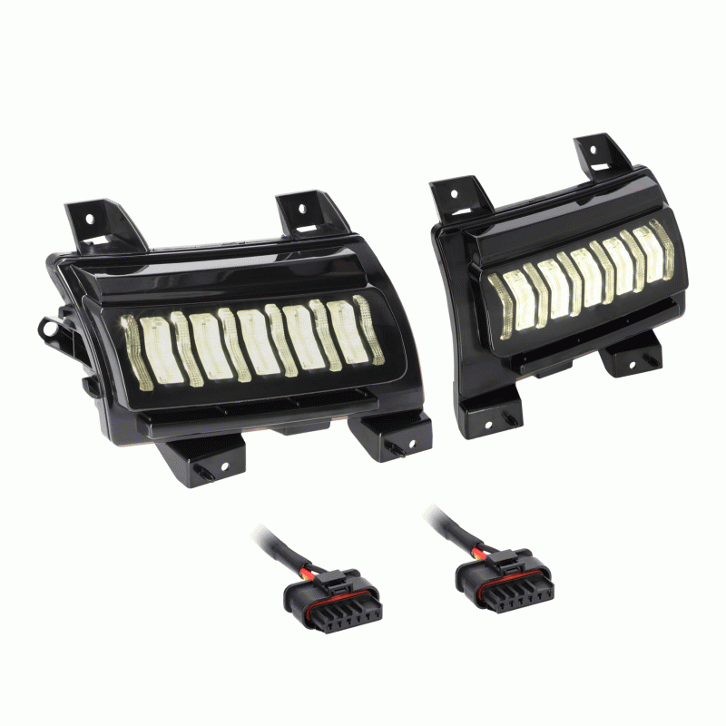 Metra Electronics  JP-TSS-S Smoked Turn Signal Light - Jeep® JL & JT Sport/Willys