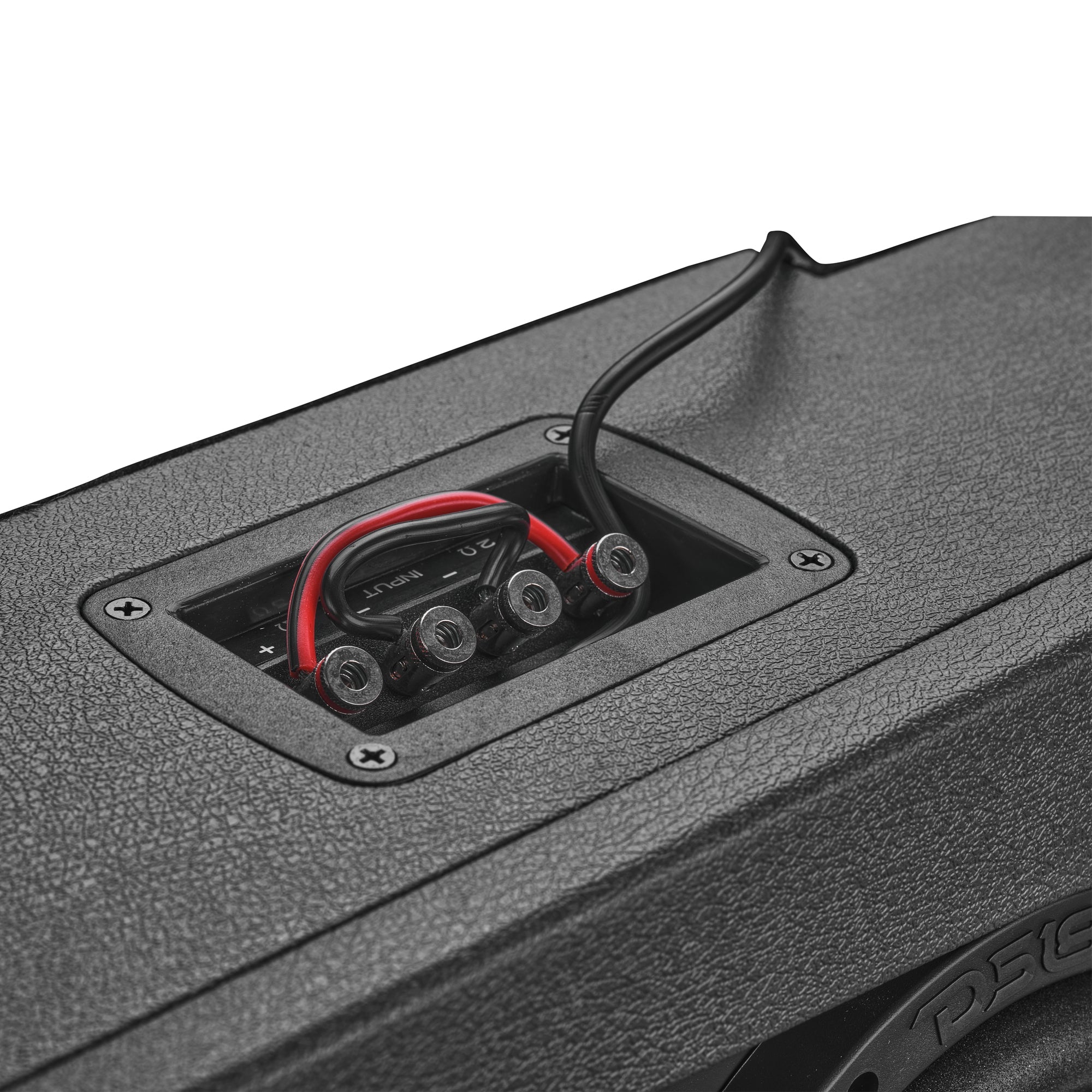 Jeep JT Gladiator Loaded Under Rear Seat Subwoofer Enclosure with 4 X 8
