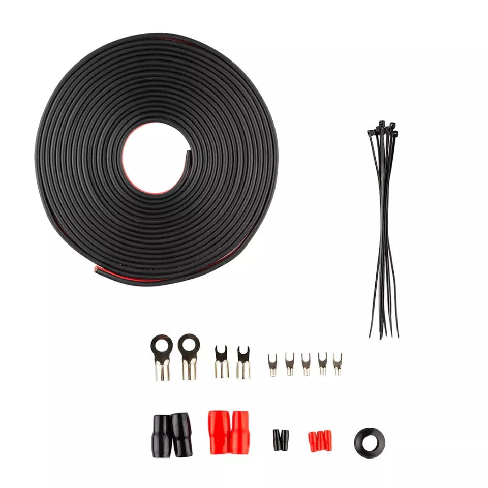 D1S8 OFCKIT4 4-Gauge OFC 100% Copper Amplifier Installation Kit Up To 1800W RMS
