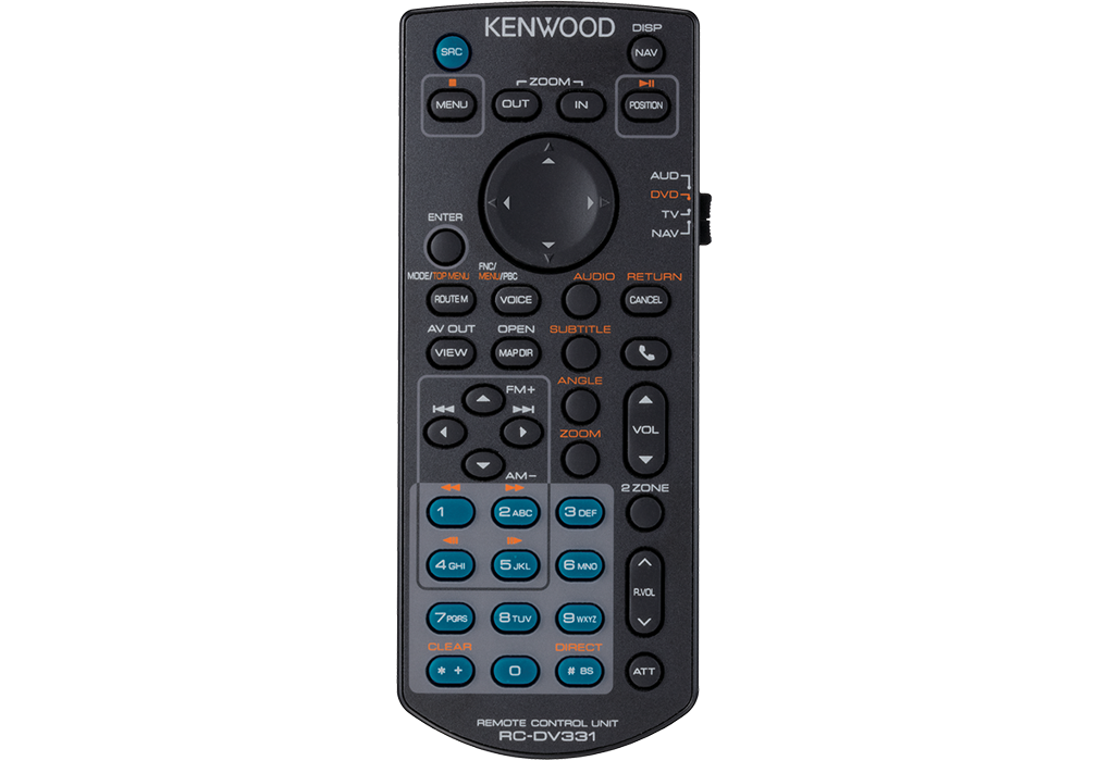 KNA-RCDV331 IR remote controller for multimedia monitor