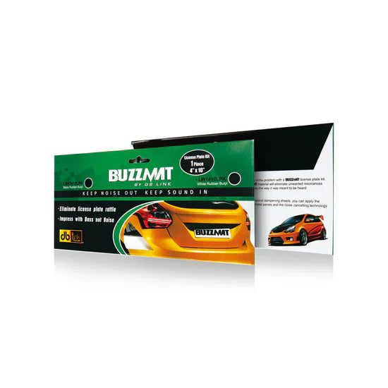 LBK1410LPK : License Plate Kit 4in X 10in - (Black)
