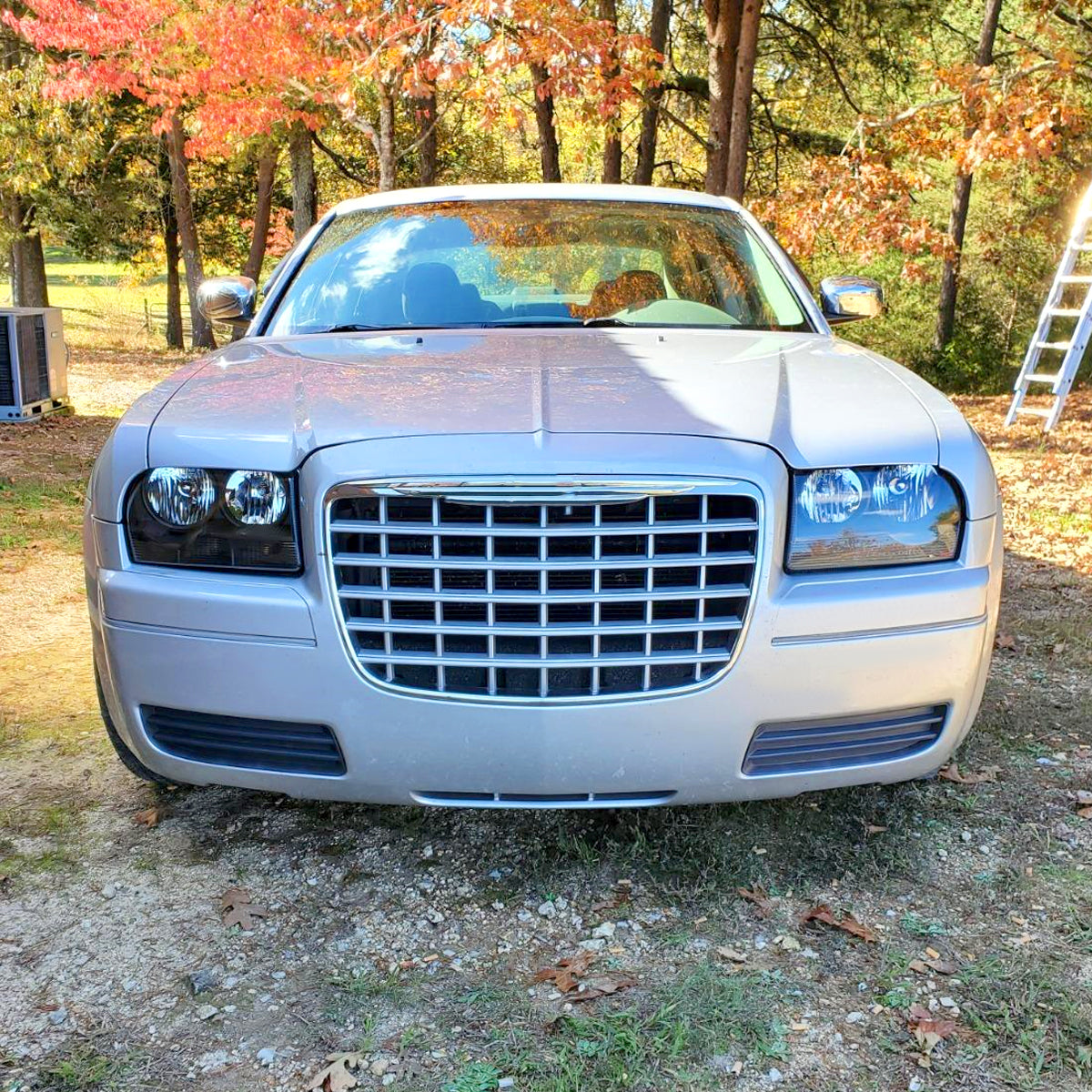 Spec-D 05-10 Chrysler 300 Headlights OEM Style Black/Clear