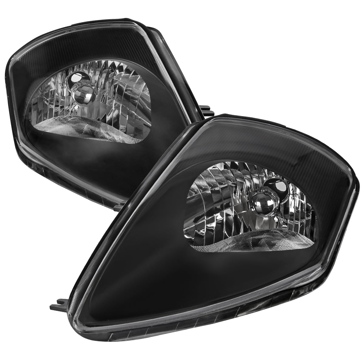 Spec-D 00-05 Mitsubishi Eclipse Crystal Headlights OEM Style Black