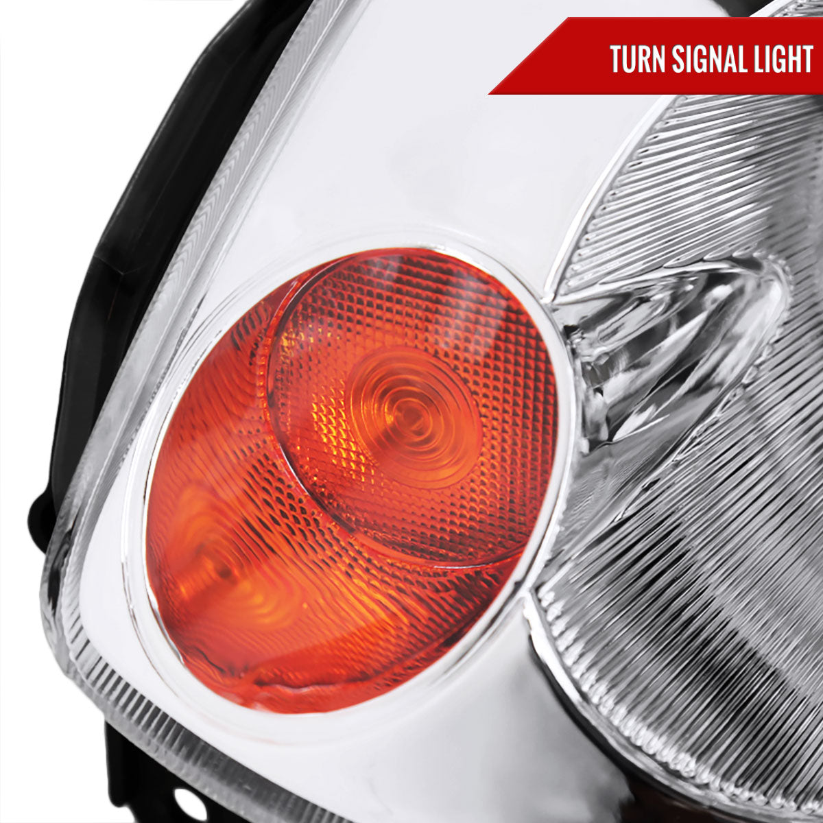 Spec-D 03-05 Infiniti G35 2DR Headlights OEM Style Chrome