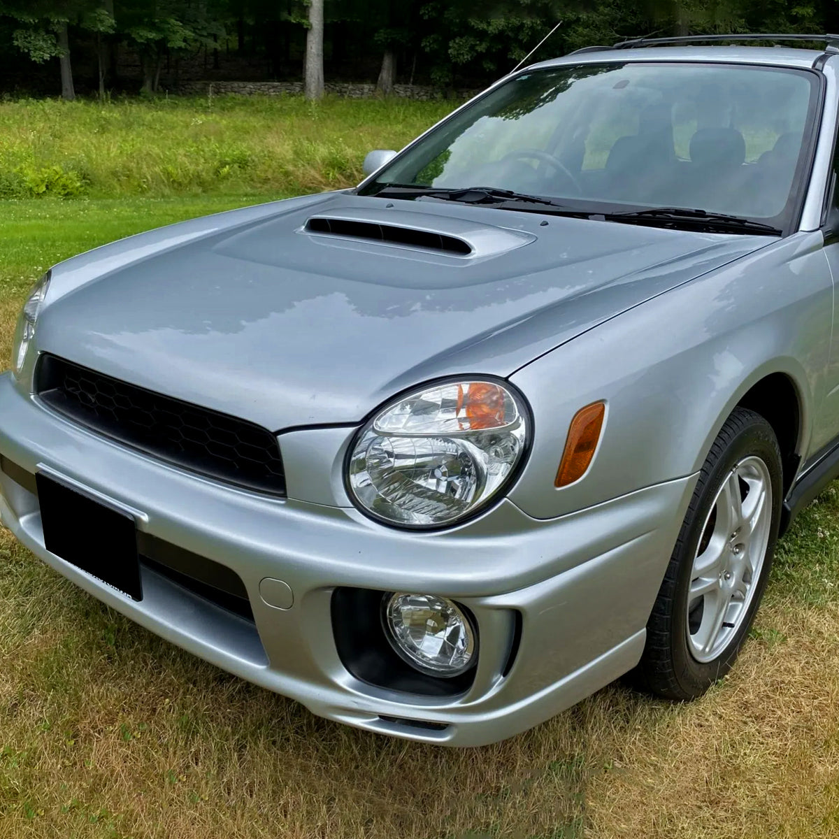 Spec-D 02-03 Subaru Impreza Headlights OEM Replacement Chrome