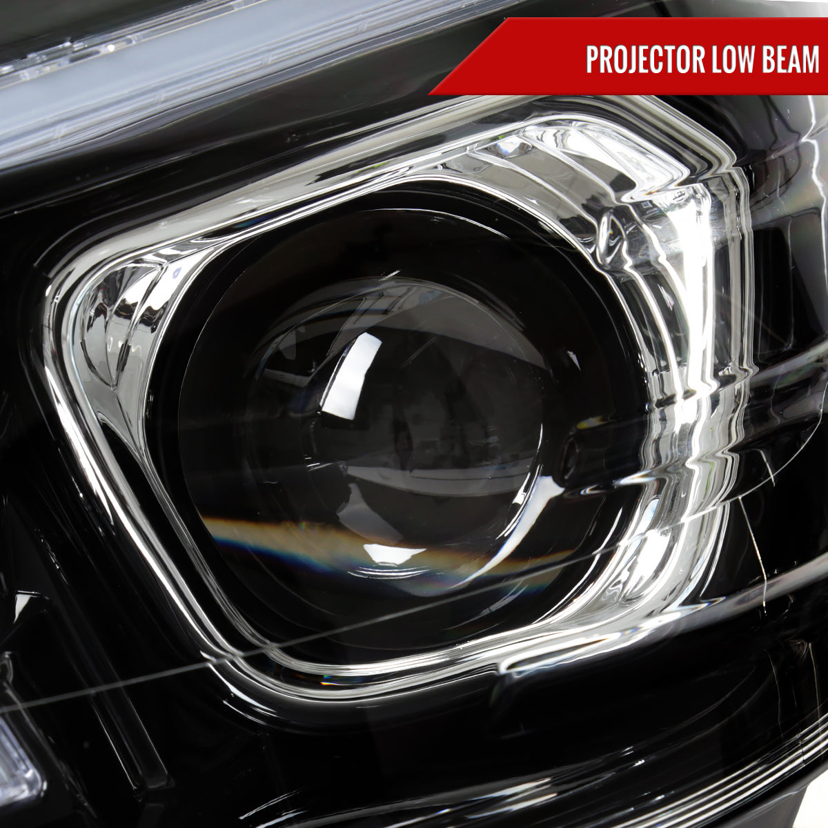 Spec-D 08-14 Mercedes C-Class W204 Headlights Sequential Black/Clear