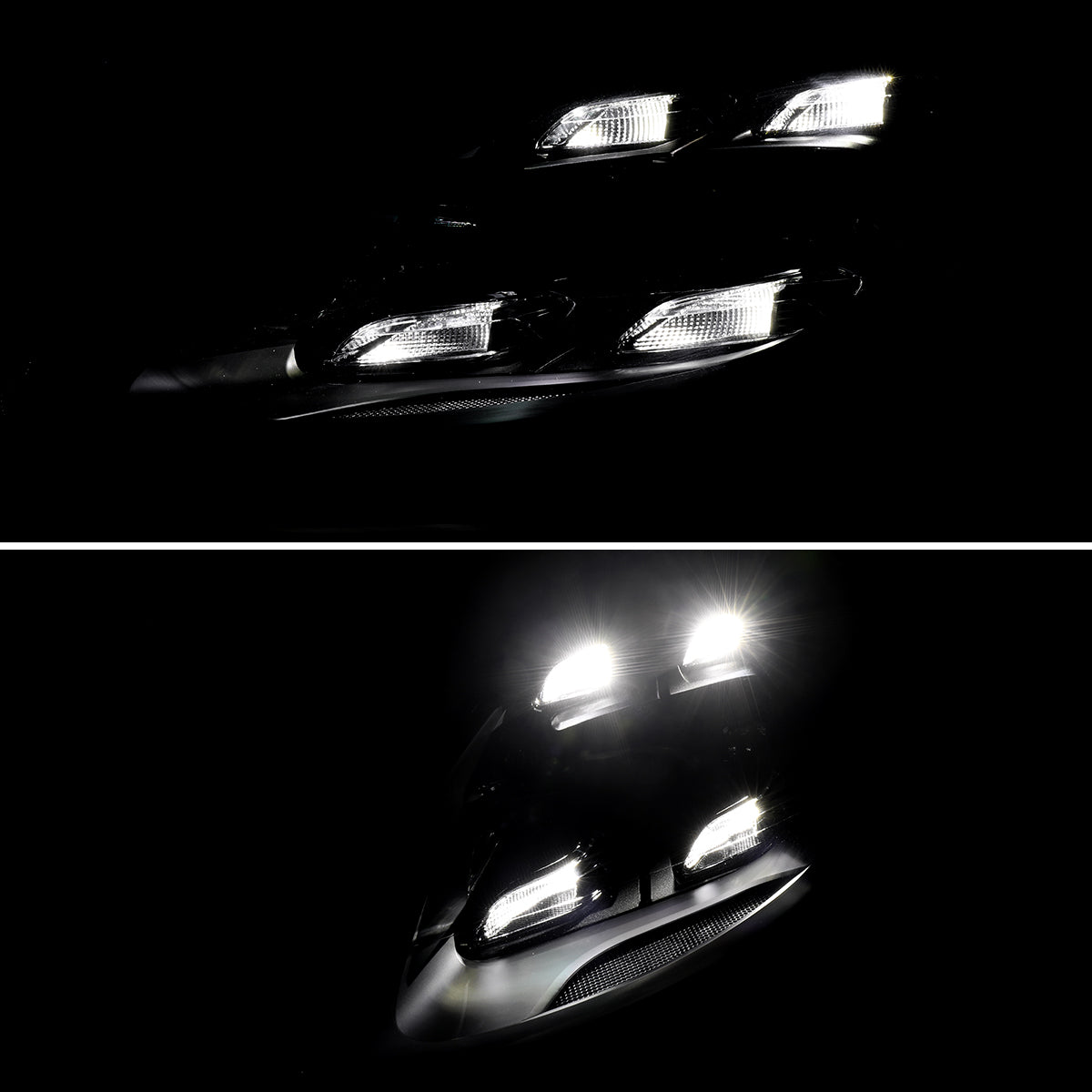 Spec-D 11-14 Porsche Cayenne 958 Matrix Style Porjector Headlights Blk