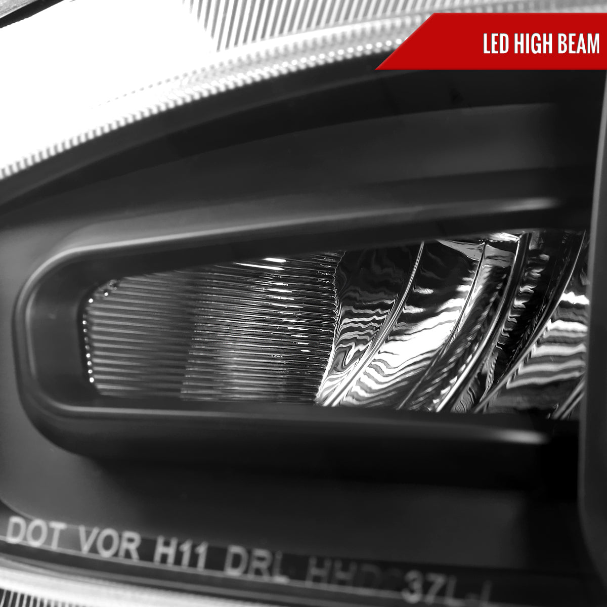 Spec-D 16-21 Honda Civic Headlights LED Switchback Sequential Black