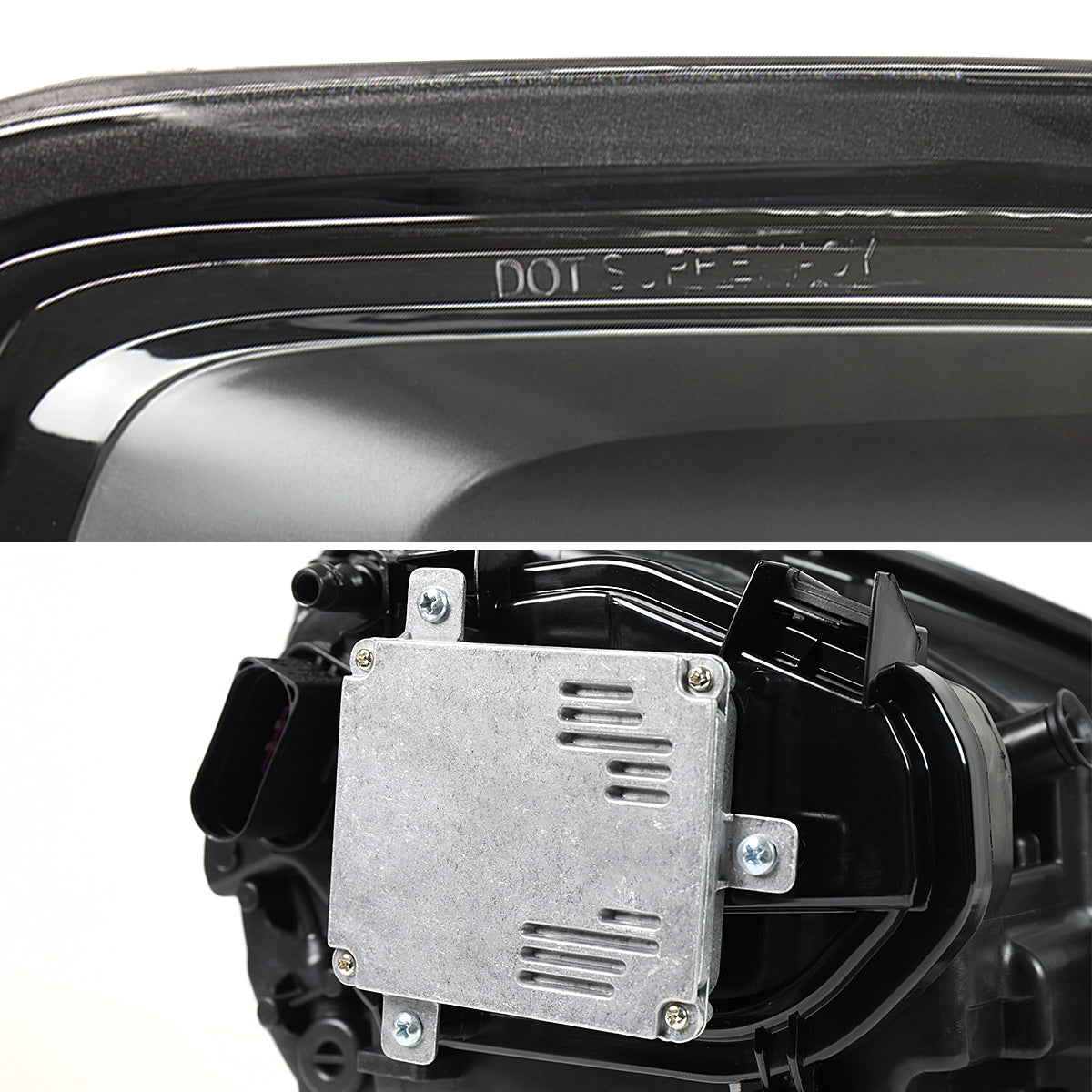 Spec-D 14-16 Porsche Panamera 970 Matrix Style Headlights non HID Blk