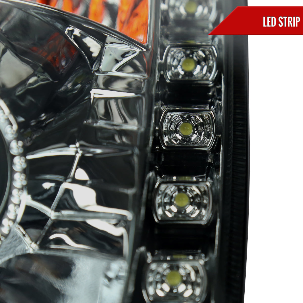 Spec-D 03-05 350Z Projector Headlights Factory HID Chrome/Smoked