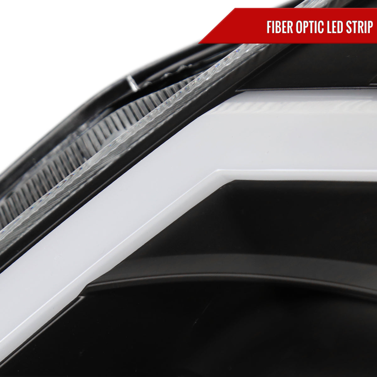 Spec-D 06-09 Nissan 350Z Headlights Sequential LED Bar Black.