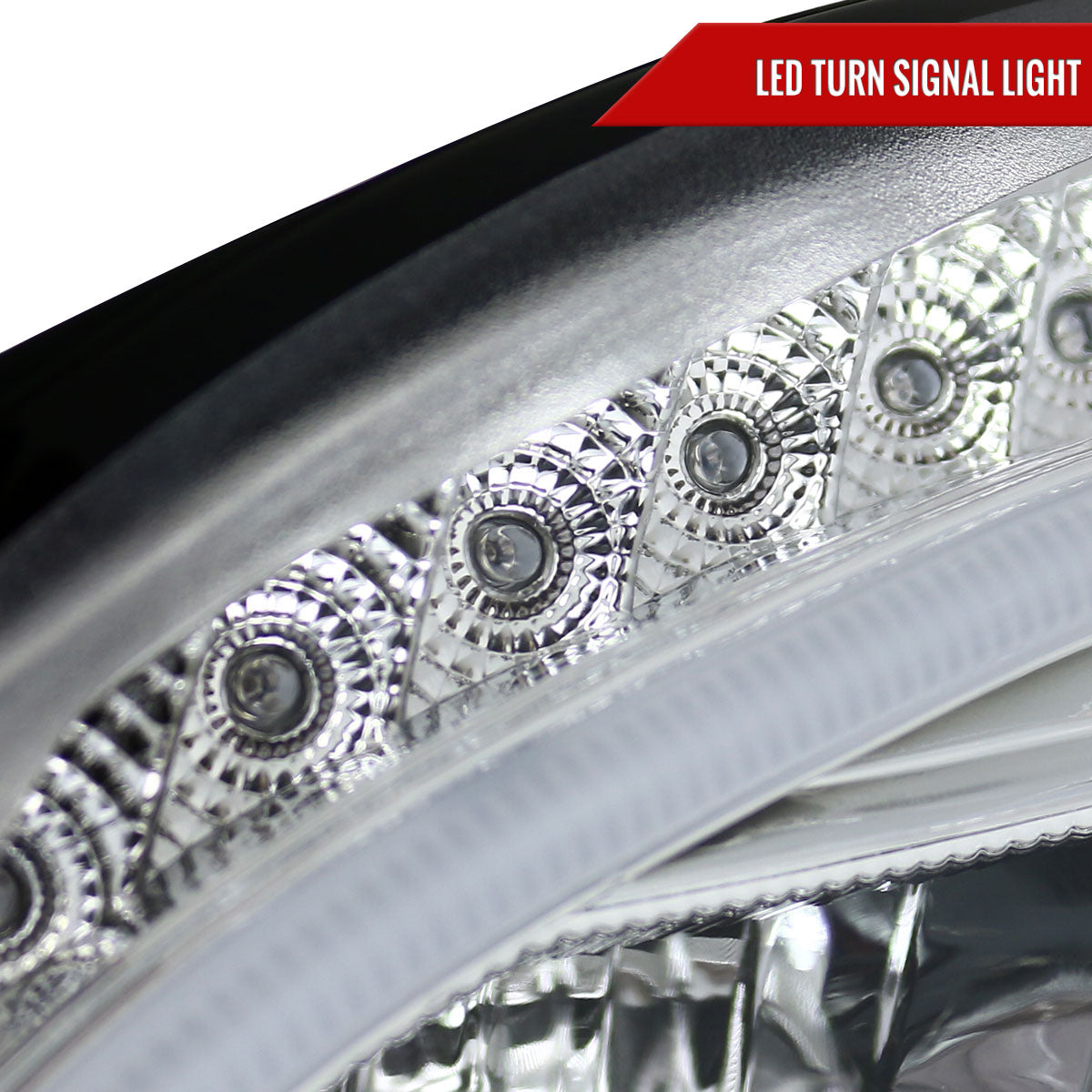 Spec-D 08-11 Benz W204 C Class Pro Headlights Light Bar & Turn Lights