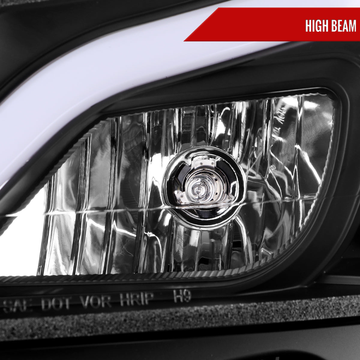 Spec-D 12-14 Mercedes C-Class W204 Projector Headlights LED Turn.