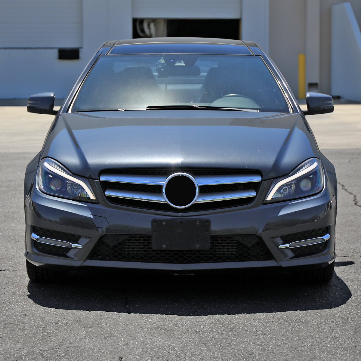 Spec-D 12-14 Mercedes C-Class W204 Projector Headlights LED Turn.