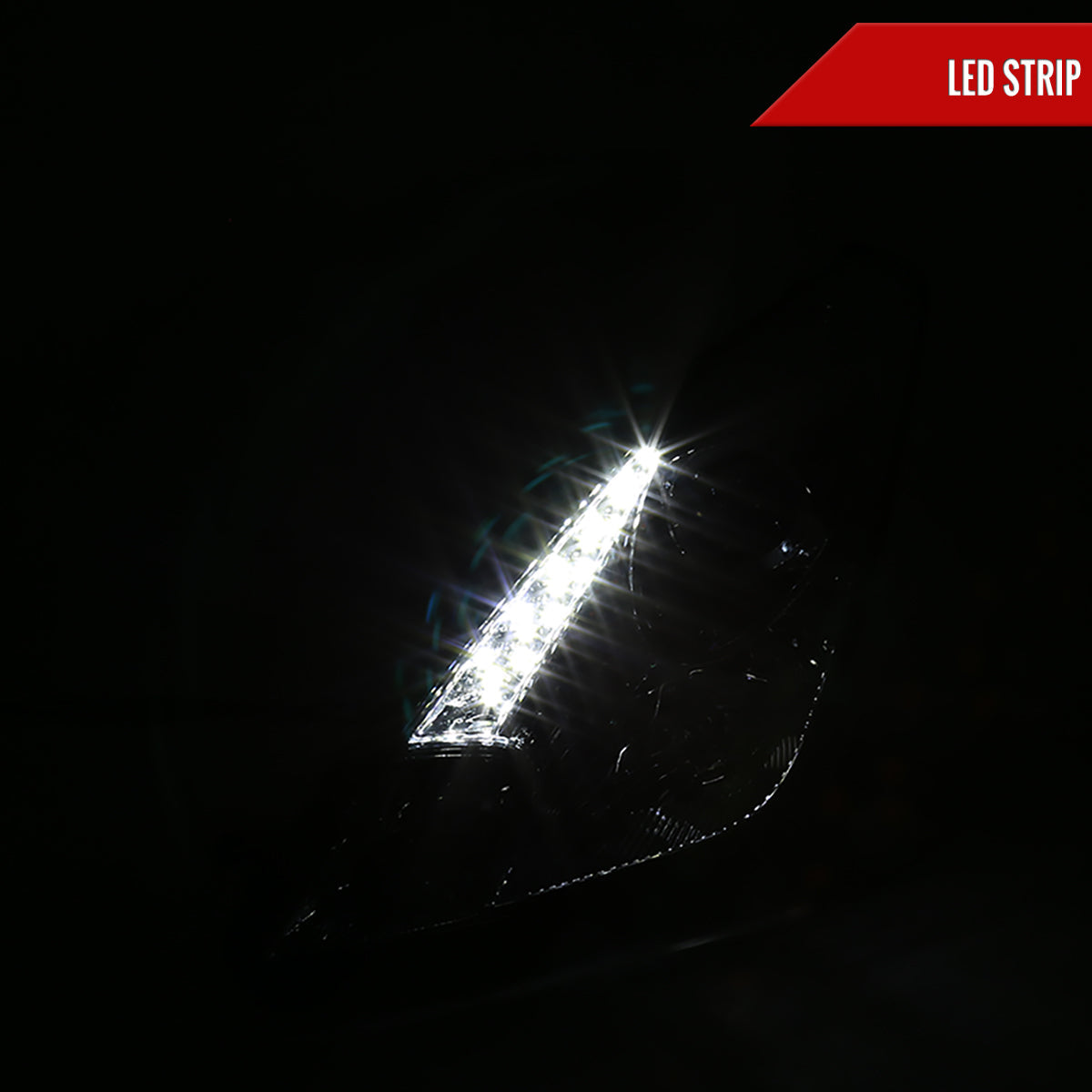 Spec-D 00-05 Toyota Celica Projector Headlights LED Chrome