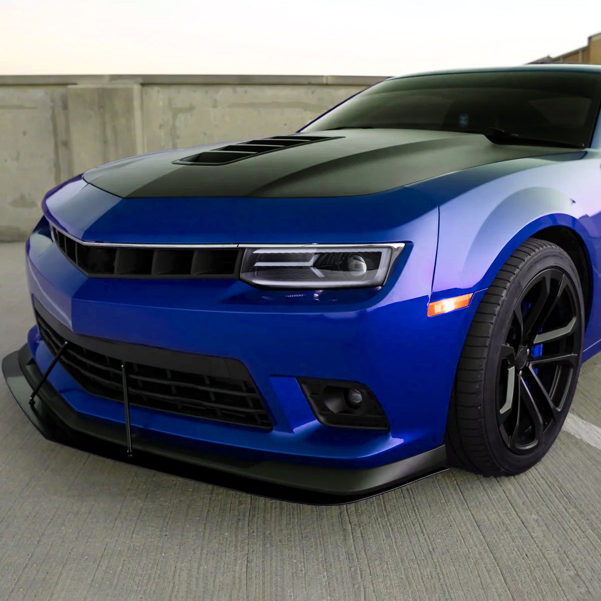 Spec-D 14-15 Chevy Camaro Sequential Headlights Jet Black