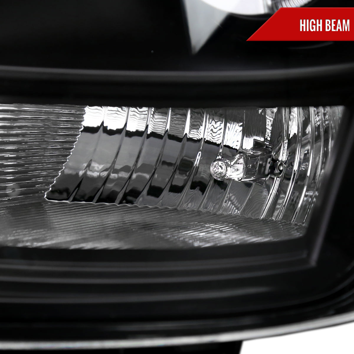 Spec-D 03-07 Cadillac CTS Headlights Halo Projector Black SEQ