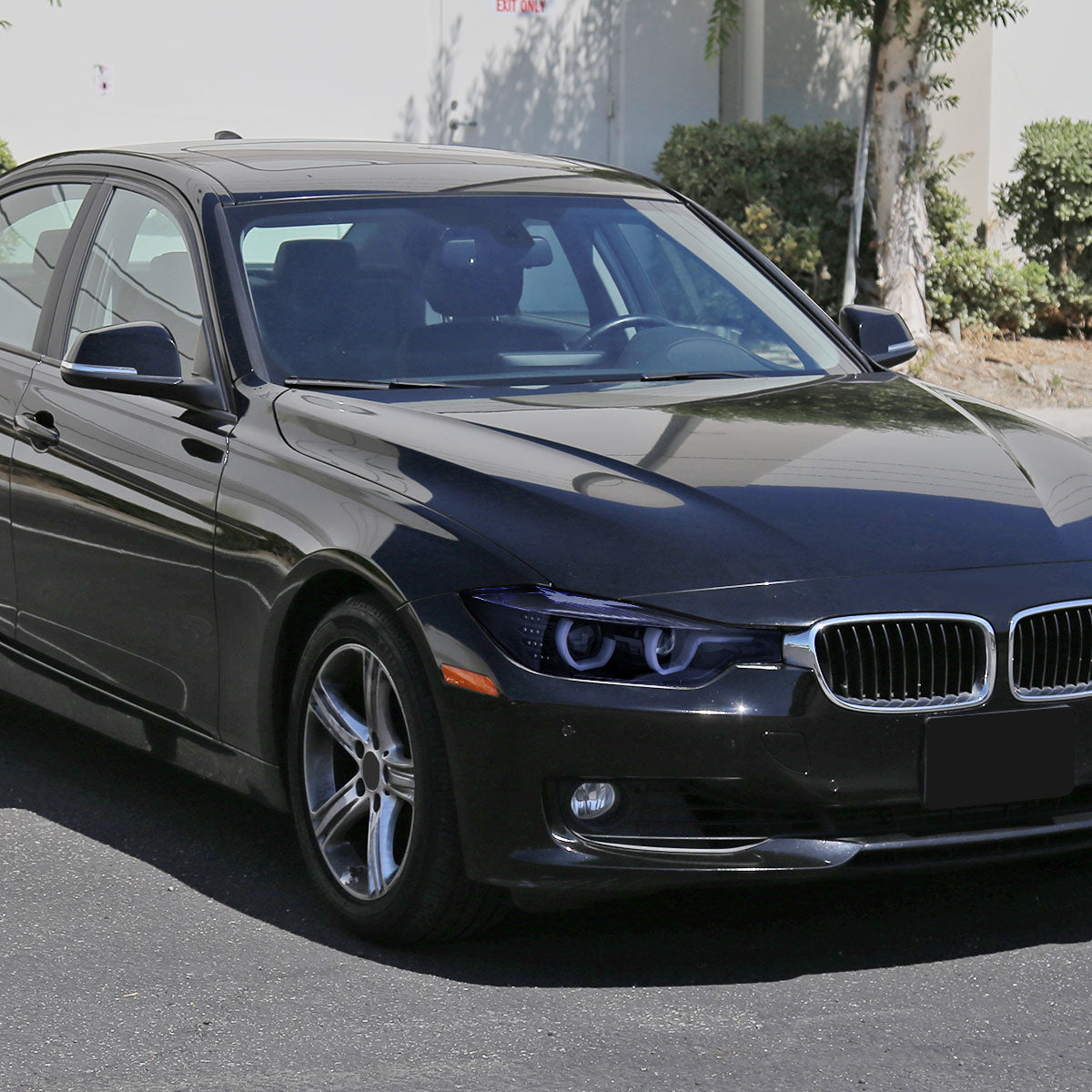 Spec-D 12-15 BMW F30 3-Series 4DR Pro Headlights HID GL Black/Smoked