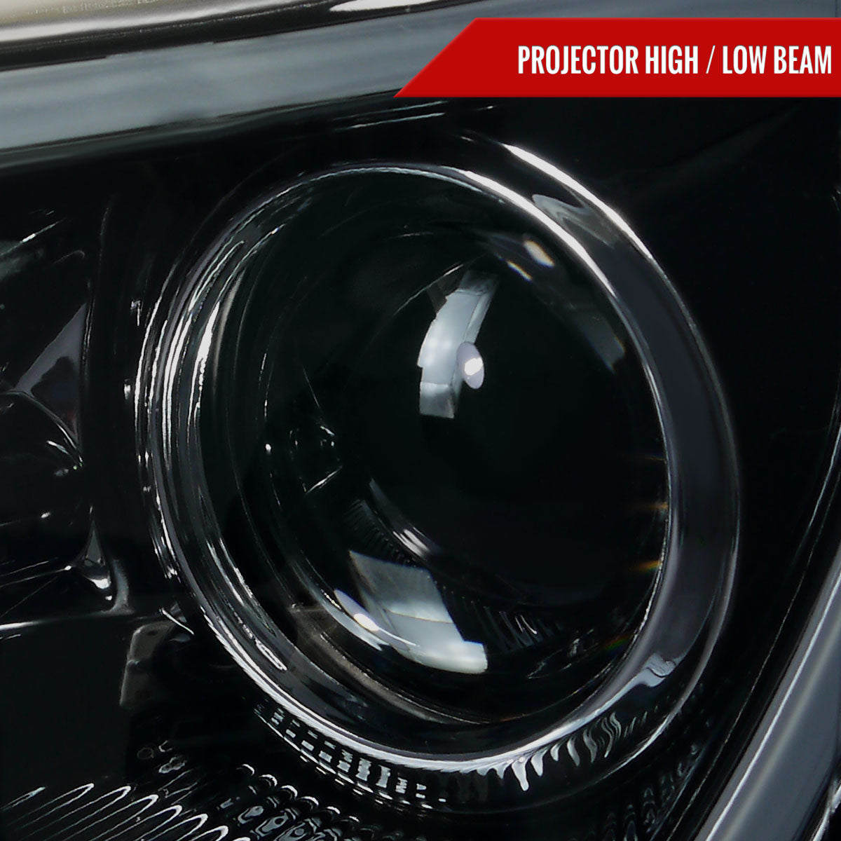 Spec-D 12-17 86/ Scion FRS Bar Projector Headlights GL Black/ Smoked