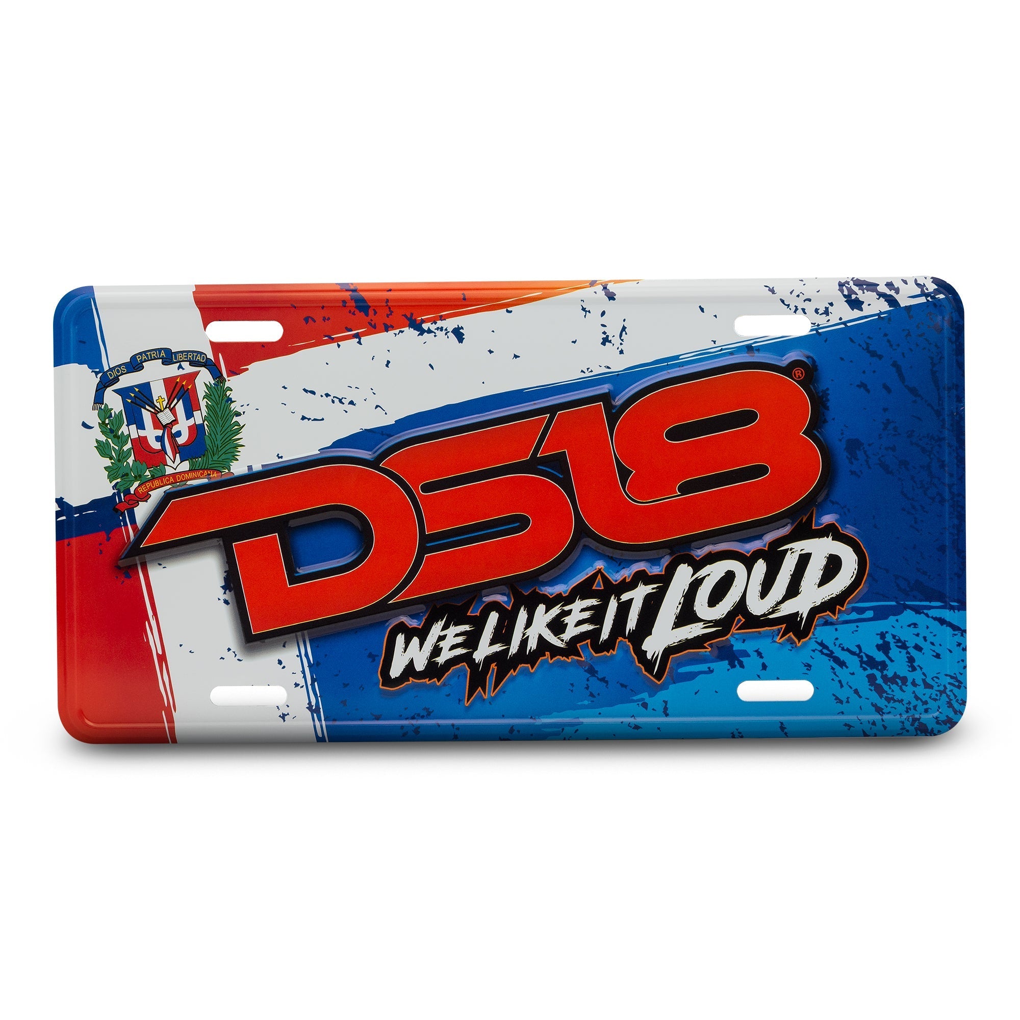 DS18 License Plate