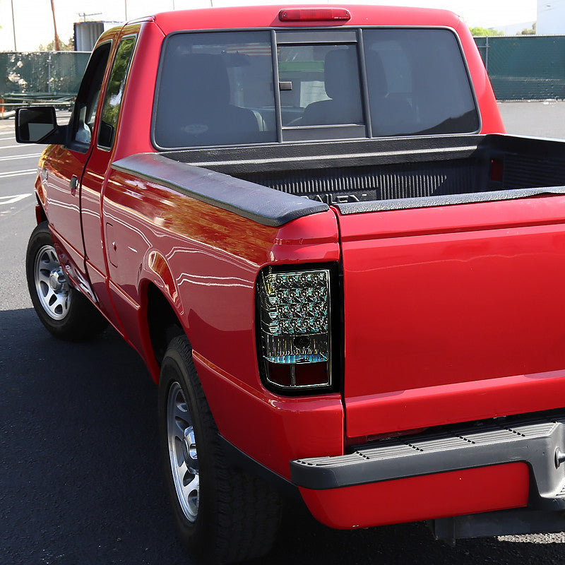 Spec-D 06-11 Ford Ranger LED Tail Lights Chrome/Smoked