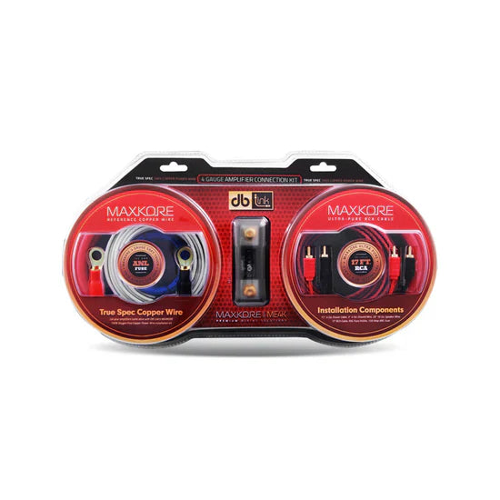 ME4K : Maxkore E Series 4 Gauge Amplifier Wiring Kit