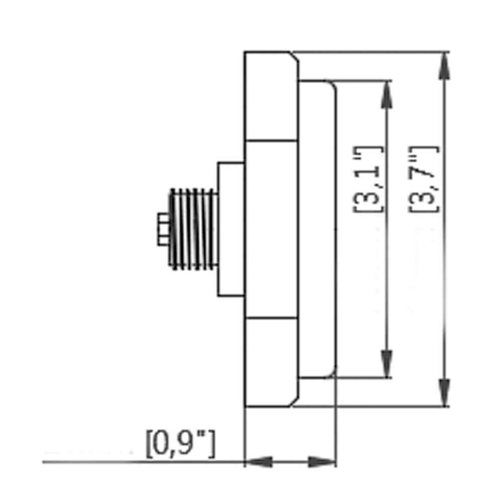 Metra ML-DLRGB27W 27W Large Drain Plug Light - RGB