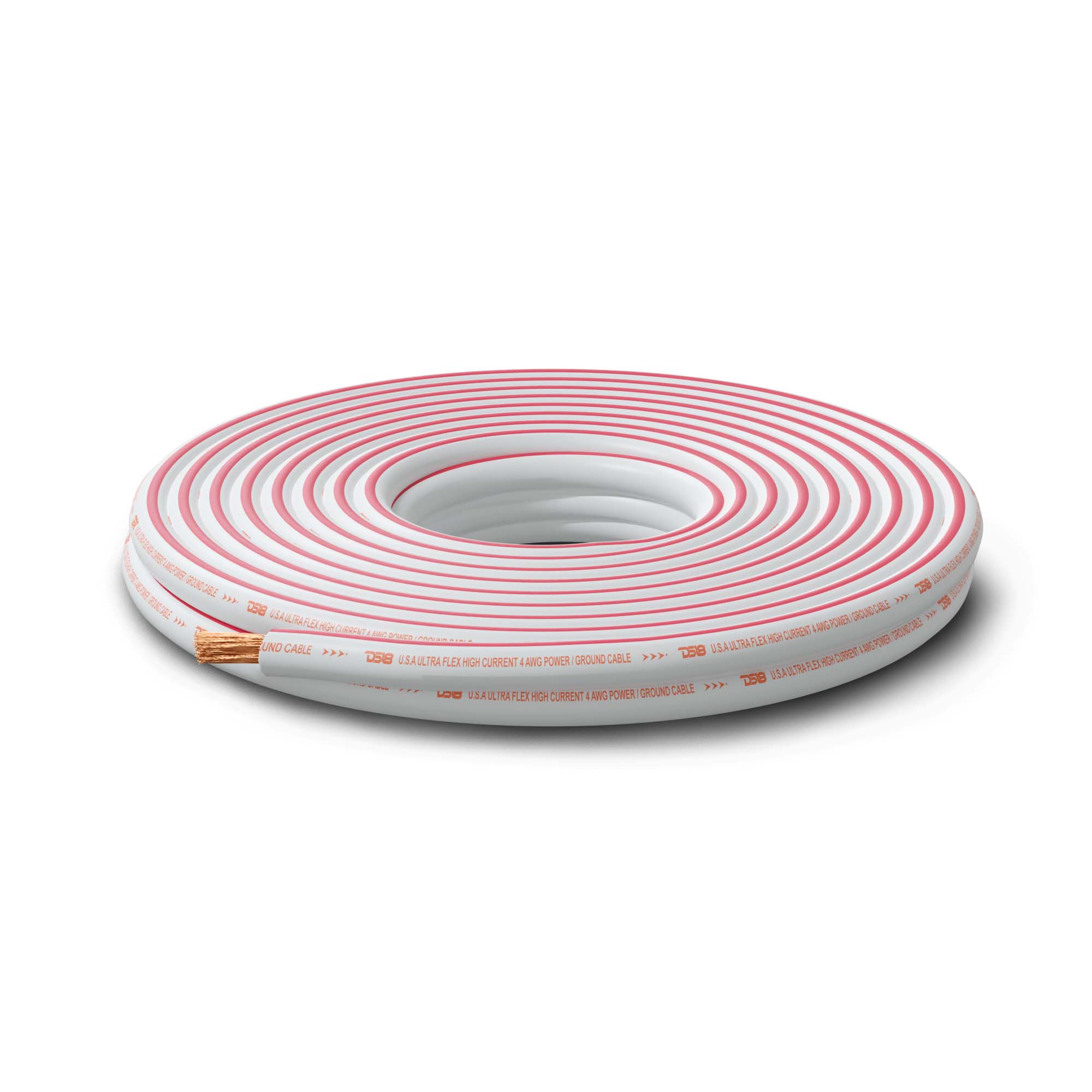 DS18 4-GA Marine Grade Tinned 100% Copper OFC Power Wire -50 Feet