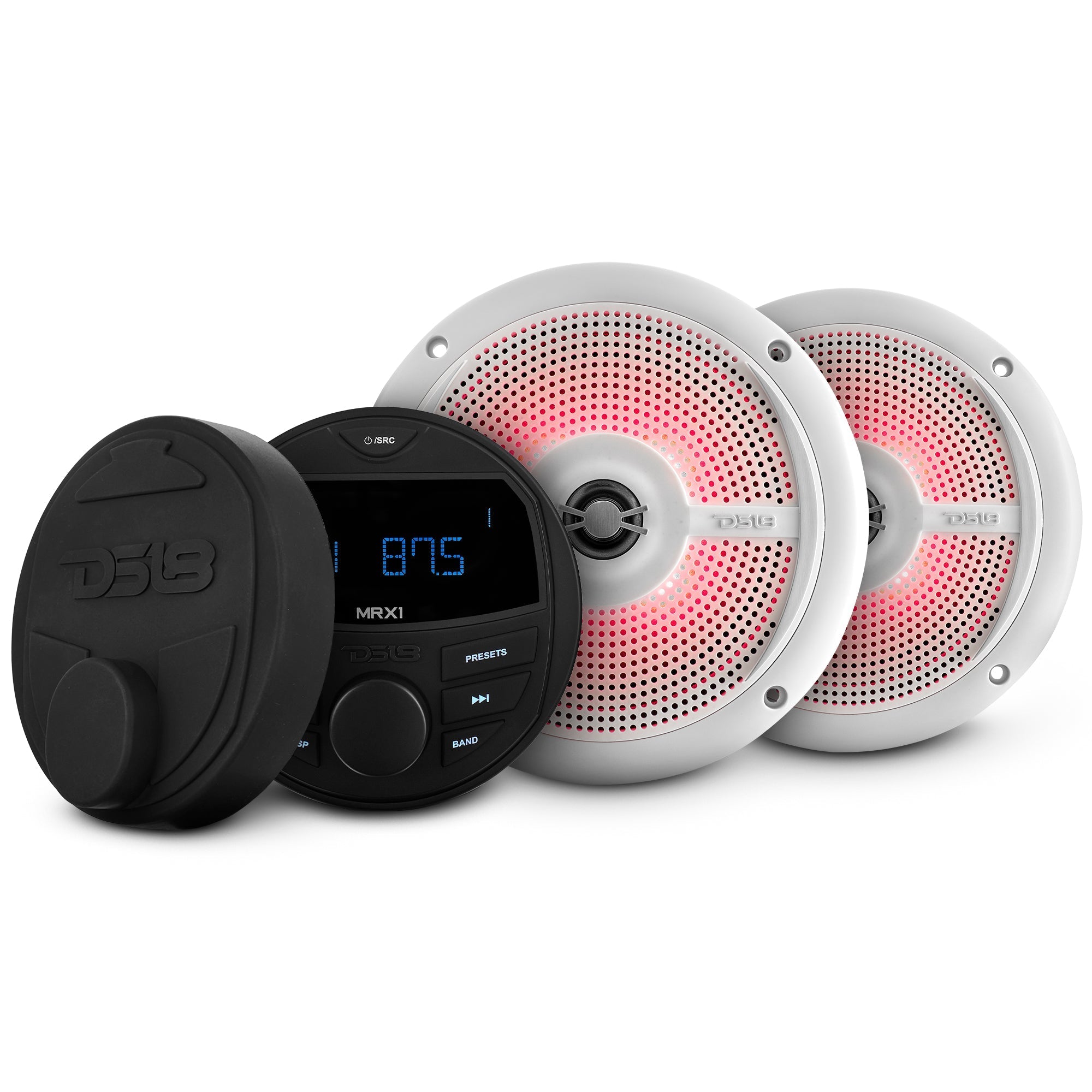 DS18 Marine and Powersports Headunit and 6.5