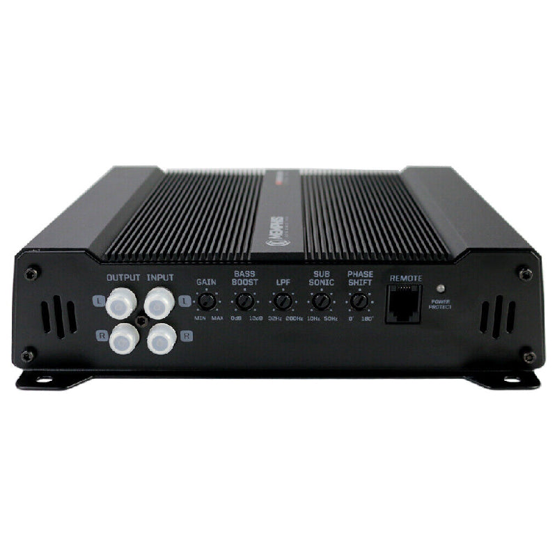 Memphis Audio  SE2000.1V2 Street Edge Series Version 2 380W x 1 RMS @2Ohms, 2000W Max Power Mono Block Amplifier