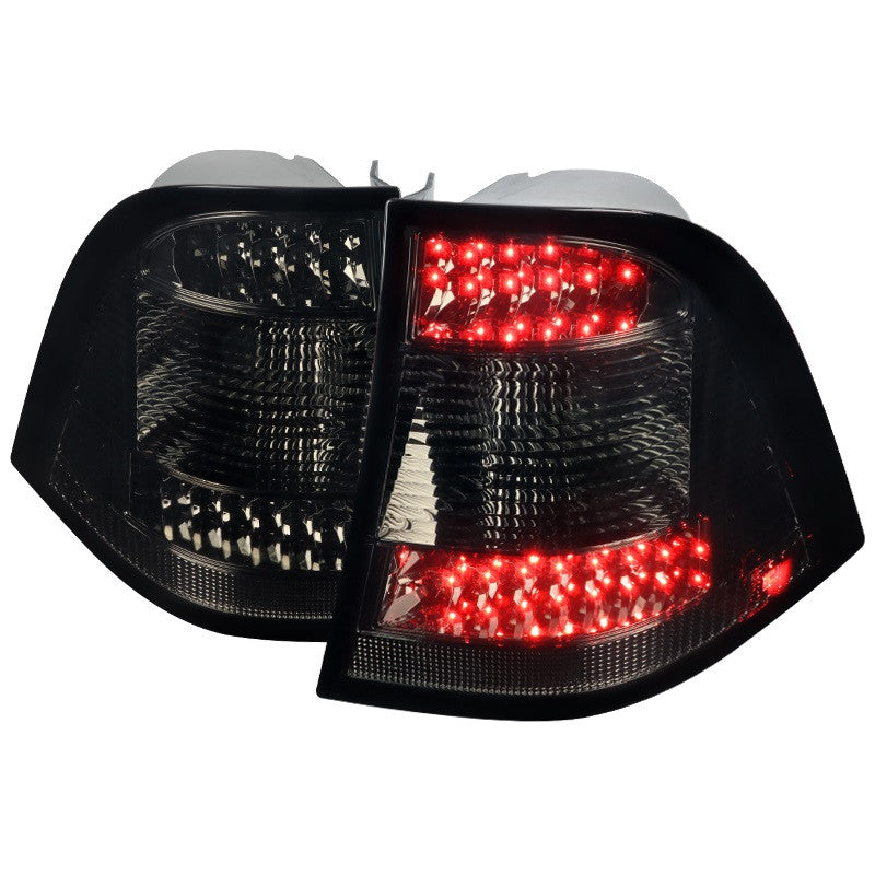 Spec-D 98-05 Mercedez M Class W163 LED Tail Lights Chrome/Smoked