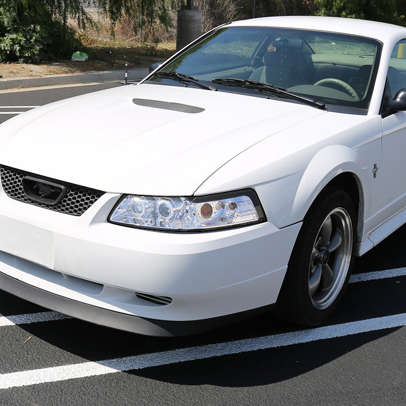 Spec-D 99-04 Mustang Dual Halo Projector Headlights Chrome