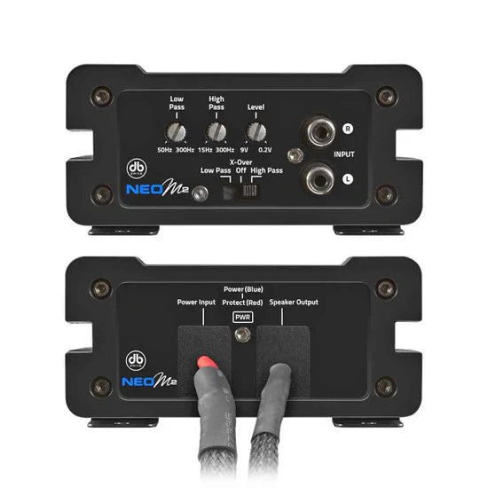 db drive NEO-M2 : Marine NEO 2-Channel Class D Mini Amplifier
