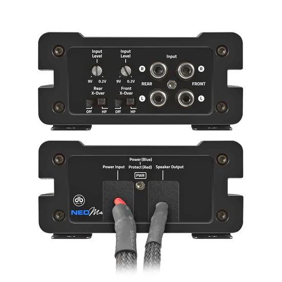 NEO-M4 : Marine NEO 4-Channel Class D Mini Amplifier